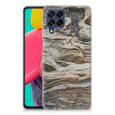 Samsung Galaxy M53 | TPU | Siliconen hoesje | Steen