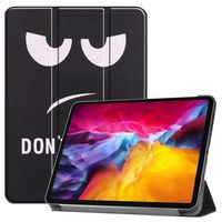 3-Vouw sleepcover hoes - iPad Pro 11 inch (2018/2020/2021) - Don't Touch - thumbnail