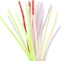 Creativ Company Chenille draad pastelkleuren, 24st.