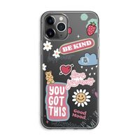 Positivity: iPhone 11 Pro Max Transparant Hoesje