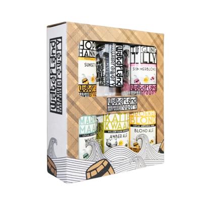 Giftbox 5-pack met glas - Bierproeverij