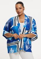 Yoek Kimono AZZURRO | Blauw | Maat 42/44