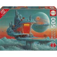 Puzzel - EDUCA - Planeet van Vuur en IJs - 500 stukjes - 68x48 cm - vanaf 10 jaar - thumbnail