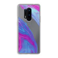 Zweverige regenboog: OnePlus 8 Pro Transparant Hoesje