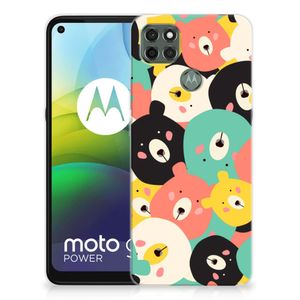 Motorola Moto G9 Power Telefoonhoesje met Naam Bears