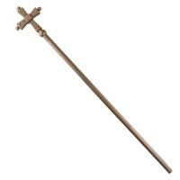Kardinaalsstaf Met Kruis 4-delig (114cm)