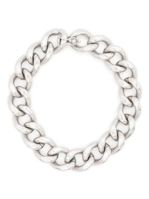 ISABEL MARANT collier en maille gourmette épaisse - Argent