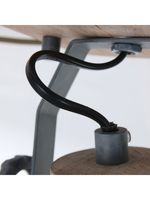 Steinhauer Opbouwspot Gearwood vintage grijsblauw met houtbruin 7968GR - thumbnail