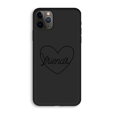Friends heart black: iPhone 11 Pro Biologisch afbreekbaar hoesje
