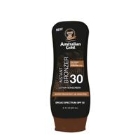 Australian Gold SPF30 Zonnebrand Lotion + Bronzer - 237 ml