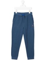 POLO RALPH LAUREN KIDS pantalon de jogging à logo brodé - Bleu