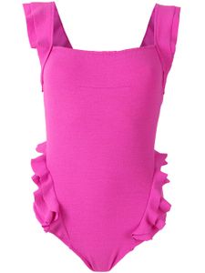 Clube Bossa maillot de bain Barbette à volants - Rose