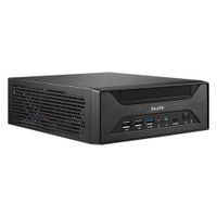 Shuttle XPC slim Barebone XH610 - S1700, Intel H610, 1xDP, 1xHDMI, 1x VGA, 2x COM (RS232), 2x LAN (2.5G and 1G), 1x slim 5.25", 2x 3.5", 2x M.2, 24/7 permanent gebruik - thumbnail