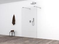 Glasplaat Wiesbaden Slim | 90x200 cm | Nano | Helderglas