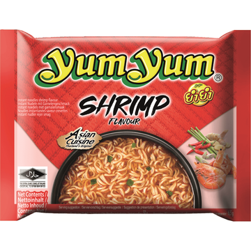 Yum Yum Instant Noedels Garnalensmaak 60 g bij Jumbo