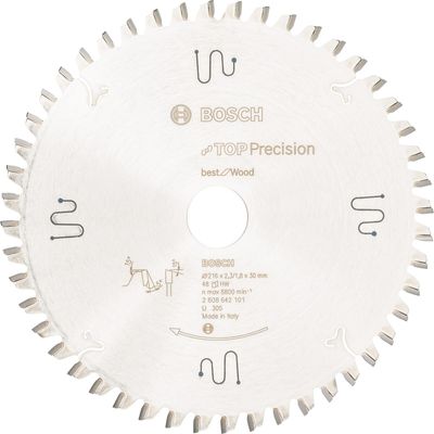 Cirkelzaagblad Top Precision Best for Wood 216mm Zaagblad