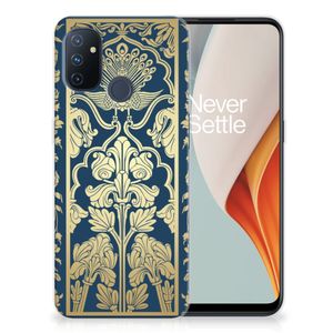 OnePlus Nord N100 TPU Case Beige Flowers