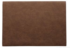 Asa - placemat lederlook - cognac