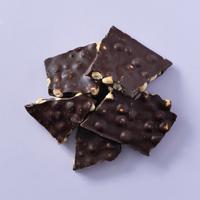 Chocolade hazelnoot breekplaat puur (brokken) 400 gram