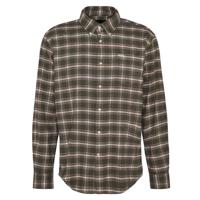 Herenshirt Bowburn Regular fit Olive Marl Herenshirt Bowburn Regular fit Olive Marl