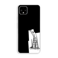 Musketon Painter: Pixel 4 XL Transparant Hoesje