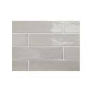 Wandtegel Fayenza Grey 6x24.6 cm Stardos
