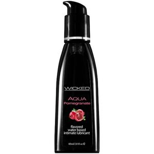 wicked - aqua granaatappel waterbasis glijmiddel 60 ml