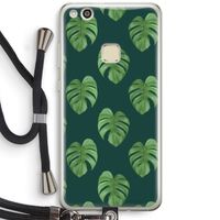 Monstera leaves: Huawei Ascend P10 Lite Transparant Hoesje met koord