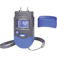 Basetech BT-400 Materiaalvochtmeter Meetbereik bouwvochtigheid 0.2 tot 2.0 %Vol. Meetbereik houtvochtigheid (bereik) 6 tot 44 %Vol. Temperatuurmeting