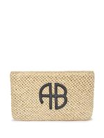 ANINE BING pochette à patch logo - Tons neutres