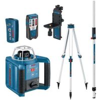 Bosch Blauw GRL 300 HV SET Rotatielaser | + LR 1 + WM4 + RC1 + BT 170 en GR 240 - 061599405U - thumbnail