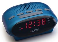 ICR-210 radio Klok Blauw