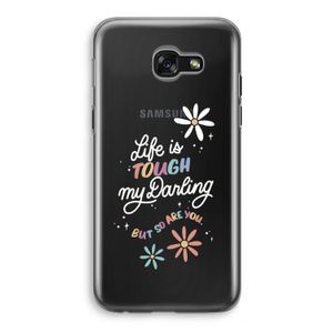 Tough Life: Samsung Galaxy A5 (2017) Transparant Hoesje