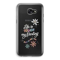 Tough Life: Samsung Galaxy A5 (2017) Transparant Hoesje