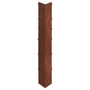 Uitwendig hoekstuk 350mm Golden oak - Keralit (2847)