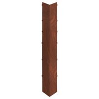Uitwendig hoekstuk 350mm Golden oak - Keralit (2847)