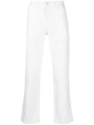 Polo Ralph Lauren pantalon droit à motif Polo - Blanc