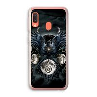 Sinister Wings: Samsung Galaxy A20e Transparant Hoesje