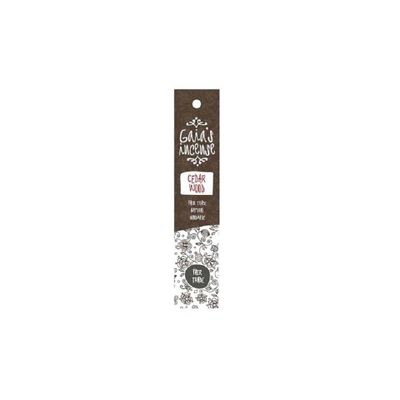 Gaia's Incense Fare Trade Wierook Cedar Wood