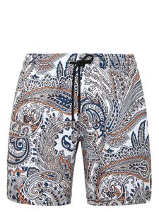 Philipp Plein short de bain à imprimé cachemire - Multicolore