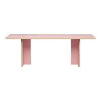 "HKliving Dining Table Eettafel - 220 x 90 cm - Pink " - thumbnail