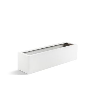 Argento Balcony Box S Shiny White  60x15x15