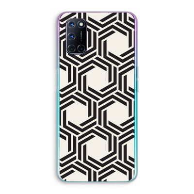 Geometrisch patroon: Oppo A92 Transparant Hoesje