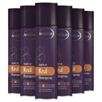Andrelon Styling Perfecte Krul haarspray - 6 x 250 ml - thumbnail