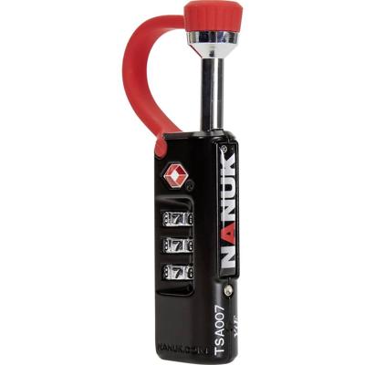 NANUK 900-TSA LOCK NANUK Hangslot TSA Zwart/rood Cijferslot