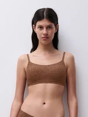Chantelle bralette met vulling - Soft Stretch - Padded Bralette -Wild Brown - M
