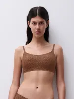 Chantelle bralette met vulling - Soft Stretch - Padded Bralette -Wild Brown - M