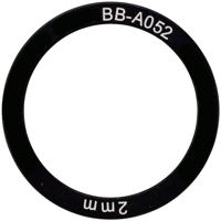 Elvedes Trapas opvulring 38 x 30 x 2.0 mm - aluminium (6 stuks)