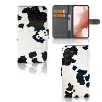 Samsung Galaxy S23 | Telefoonhoesje | Met pasjeshouder | Koeienvlekken