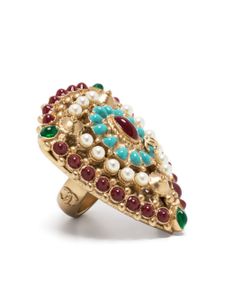 CHANEL Pre-Owned bague Gripoix (2011) - Or